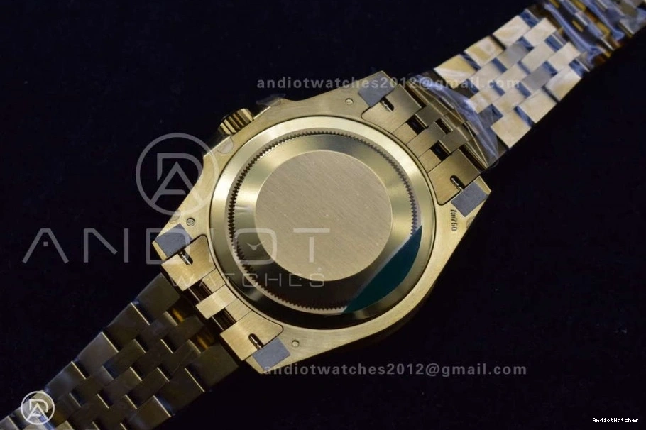 CHS Master Bracelet Black II Gain on GRNR Gold Weight 927 Jubilee 1:1 Best Edition Factory VR3285 GMT YG 126718 Dial NewStyle 0514